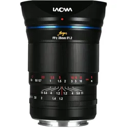 Laowa Argus 28mm f/1,2 FF für Sony E Vollformat (Sony E, Vollformat), Objektiv, Schwarz