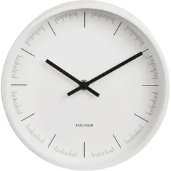 Karlsson, Wanduhr, Wanduhr Odense Deep White (21.50 cm)