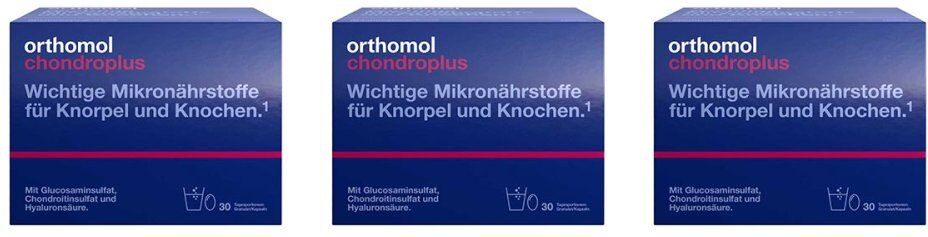 Orthomol chondroplus – 3x 30er-Packung