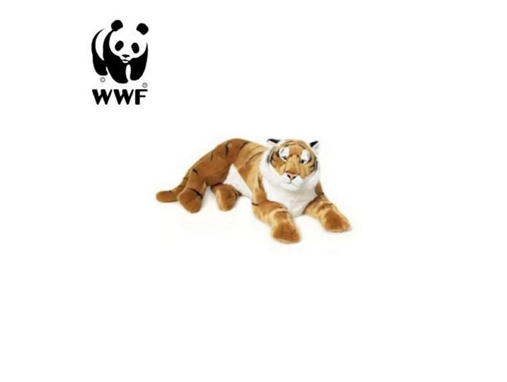 WWF Kuscheltier Plüschtier Tiger (liegend, 81 cm), liegend