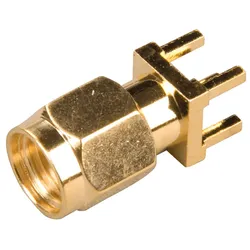 SMA REV STE-180 - SMA-Reverse-Printeinbaustecker 180°