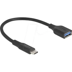 DELOCK 67179 - USB 3.1 Adapter, C Stecker auf A Buchse, 19 cm