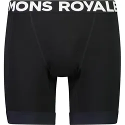 Mons Royale, Herren, Velohosen, Epic Merino Shift MTB Liner (L), Schwarz