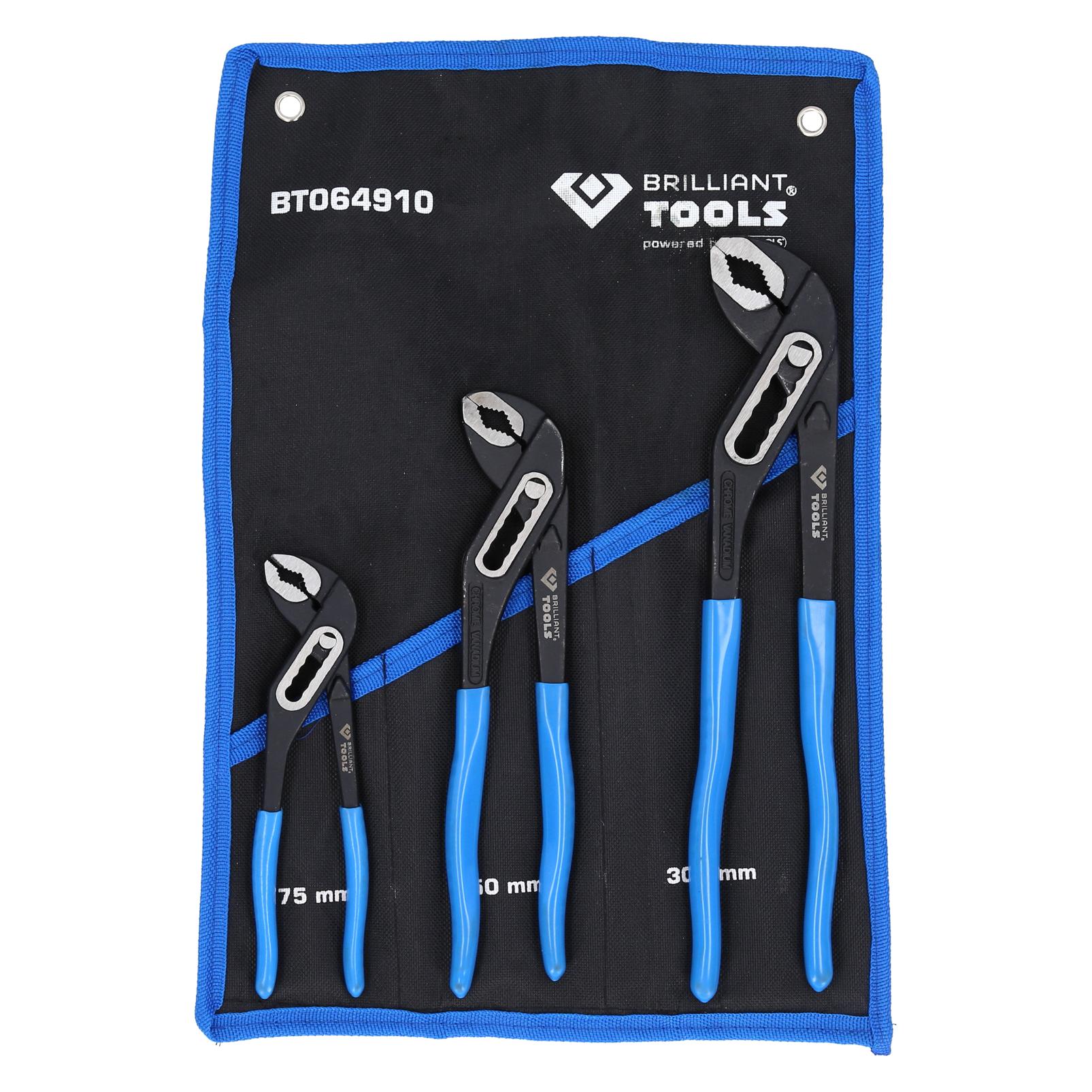KS Tools Wasserpumpenzangen-Satz 3-teilig (335 mm) (BT064910)
