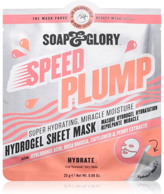 Soap & Glory Speed Plump sheet mask 25 g