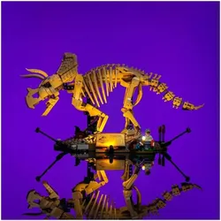 Light my bricks LMB 2.0 LED Licht Set für LEGO 77985 Dinosaurier-Fossilien - Triceratops