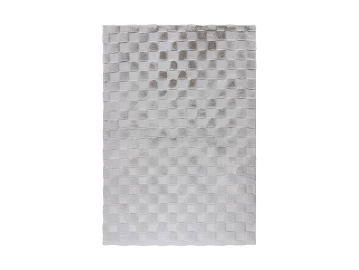 Hochwertiger Hochflor Design Teppich „Soul“ - Silver Silber 120 x 170 cm LALEE