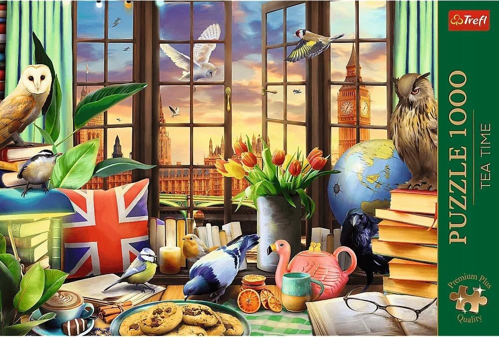 Trefl Premium Plus Puzzel Thee-tijd 1000 stukjes