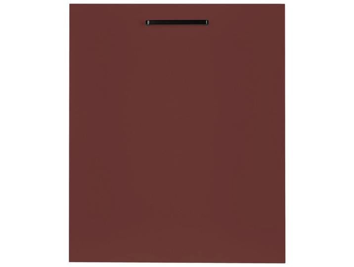 Geschirrspülerfront, Rot, 45x72x1,9 cm, Metall, Typenauswahl, Nobilia