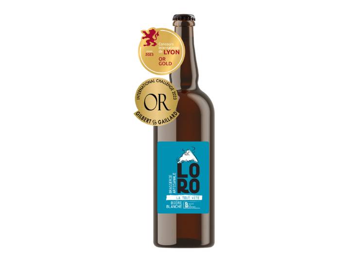 LORO Tout Vite Bière artisanale blanche - 75 cl