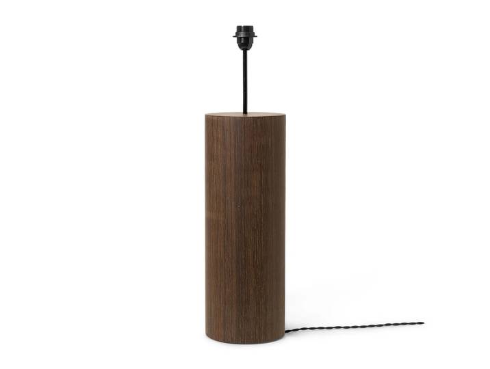 Ferm Living - Post Stehleuchte Basis, Solid, Eiche geräuchert