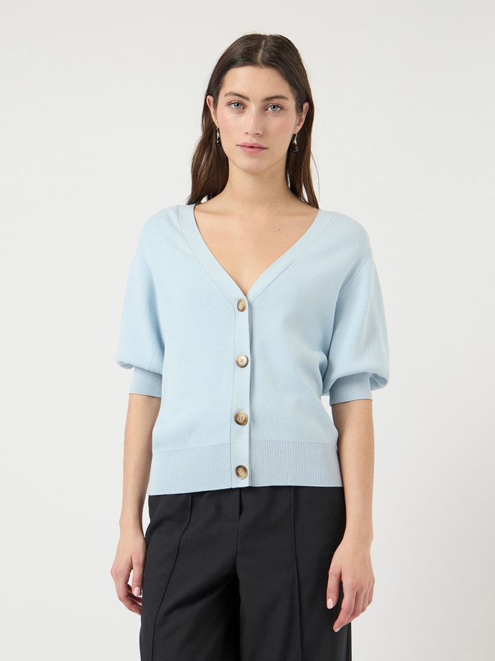 YAS Cardigan in Hellblau - M