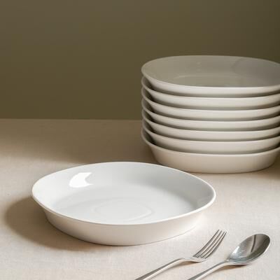 Stone Lain Quadro Porcelain Pasta Bowl Set