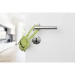 LOOFS-Design Tür Klemmschutz Türstopper Türkordel Doorstop klein APFELGRÜN
