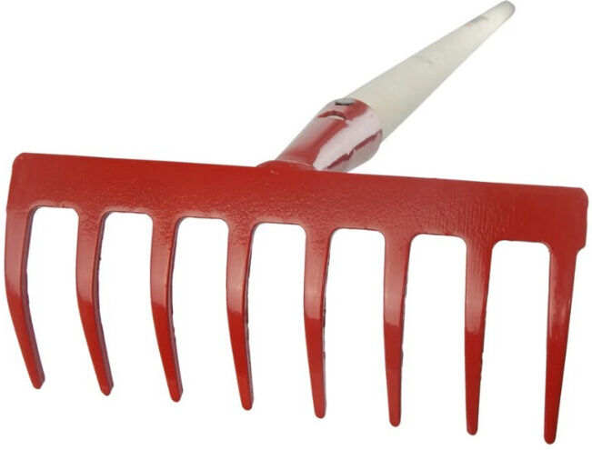 SHW Râteau de jardin 14 dents avec manche ; SHW Schmiedetechnik (54614)