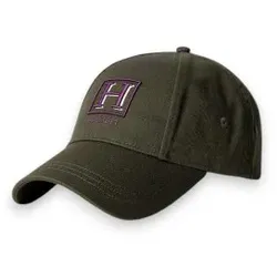 Hackett London für Herren. HM0400141 Grüne Heritage Box Cap (OSFA), Lässig, Baumwolle