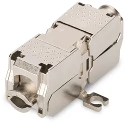 DIGITUS Kupplung für Feldanwendung CAT 6A, 500 MHz für AWG 22-26, geschirmt, Keystone Design, 26x35x80