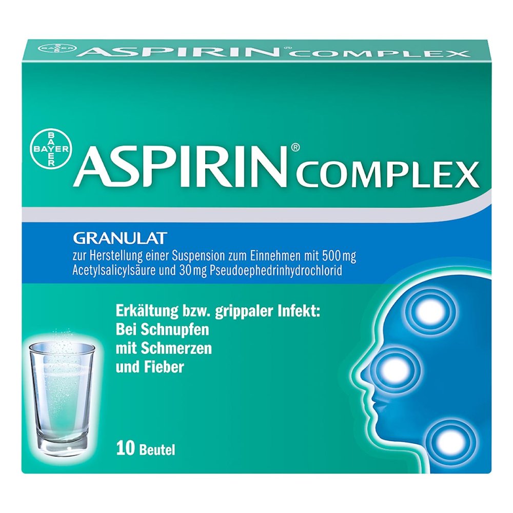 Bayer Vital GmbH ASPIRIN COMPLEX Granulat 03227112