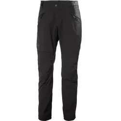 HELLY HANSEN Herren Hose RASK LIGHT SOFTSHELL PANT, Größe L in Schwarz Schwarz