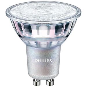 Philips LED-Lampe Master Value LED-Spot, GU10, 3,7W ersetzt 50W, warmweiß, dimmbar, 36°