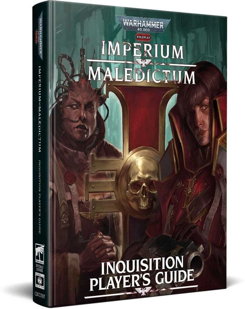 Seven Warhammer 40,000 Roleplay: Imperium Maledictum Inquisition Player’s Guide for Tabletop Roleplaying Games