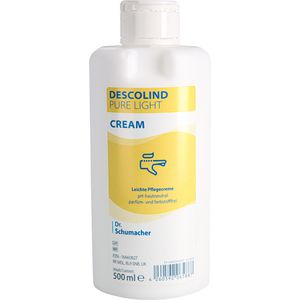 Dr.Schumacher Hautschutzcreme Descolind Pure Light Cream, O/W Emulsion, unparfümiert, 500 ml