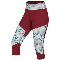 Ocun, Damen, Tights, Rhea 3/4 Tights (XL), Rot