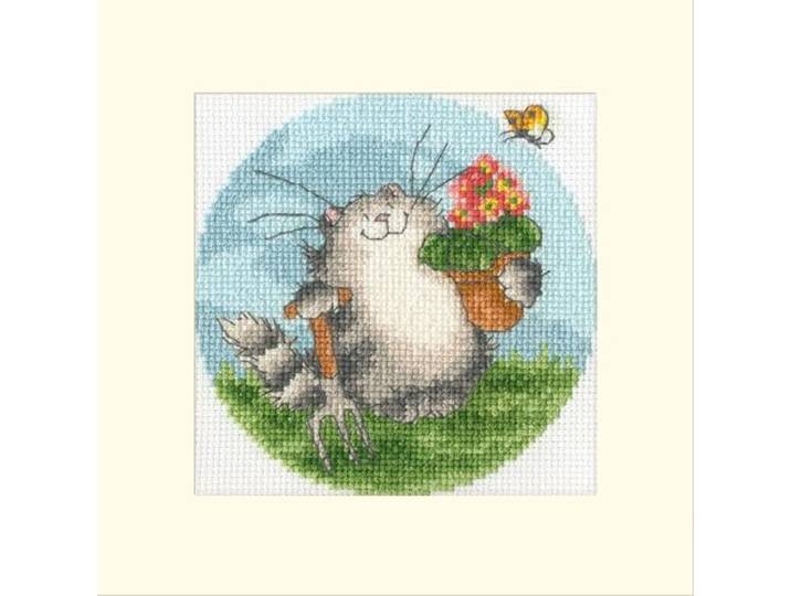 Bothy Threads - Seeds of Love geteld kruissteek kit