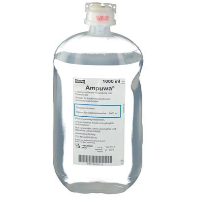 Ampuwa Plastikflasche Injektions-/Infusionslsg. 10x1000 ml Injektions-/Infusionslösung