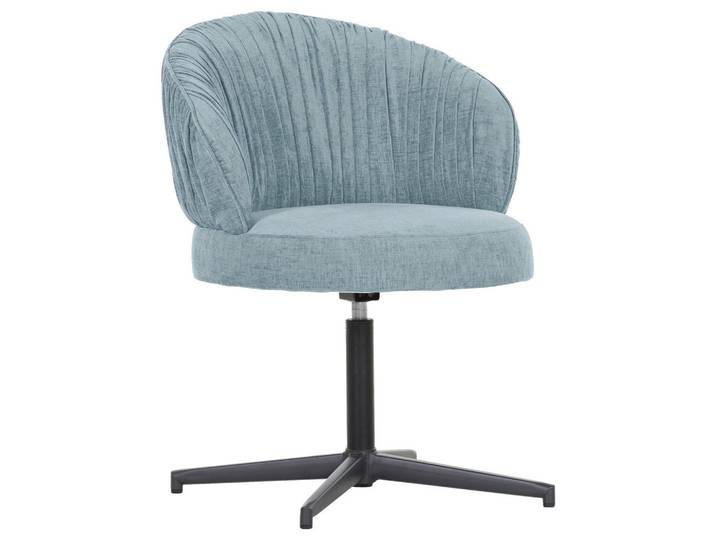 Novel Stuhl, Hellblau, Drehkreuz, 63x82x65 cm, Sitzfläche 360° drehbar, Esszimmer, Stühle, Esszimmerstühle