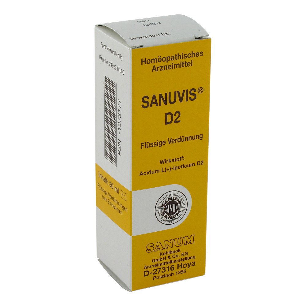 SANUM-KEHLBECK GmbH & Co. KG Sanuvis D2 Tropfen 01072177