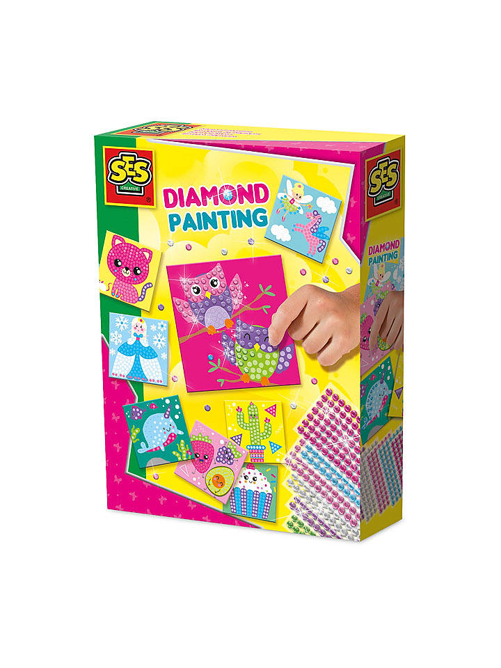 SES Bastelset "Diamanten Mosaike" - ab 3 Jahren - onesize