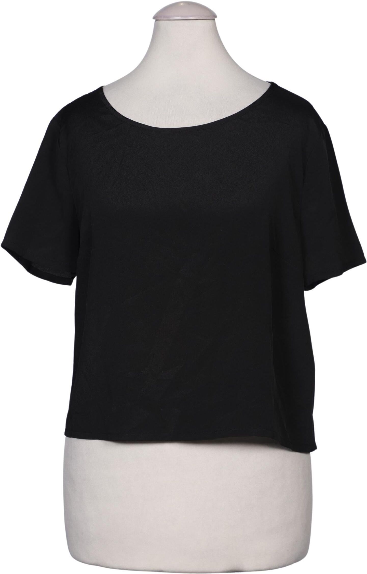Forever 21 Damen Bluse, Schwarz, Gr. S, Synthetik - Second Hand