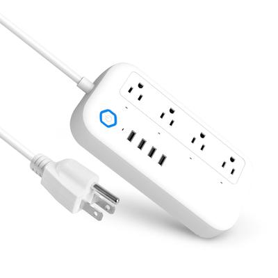 WiFi Smart Power Strip With USB Ports, Smart Surge Protector, 4 Outlet Power Strip WiFi Smart Power Strip With USB Ports, Smart Surge Protector, 4 Outlet Power Strip