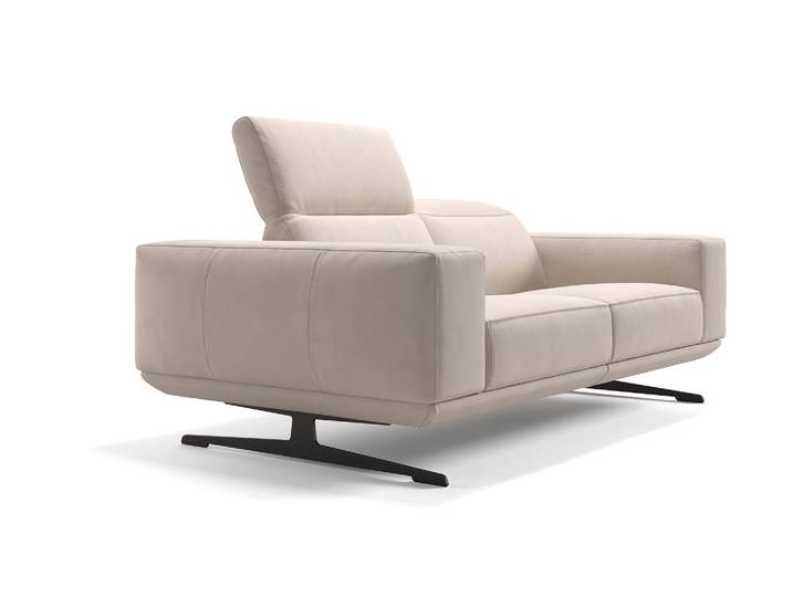 Stoff Couch 2-Sitzer Sofa MERANO Home Designercouch