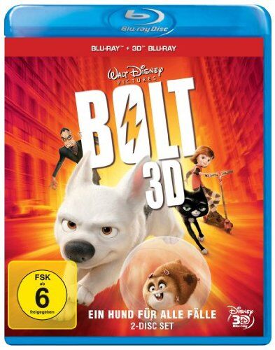 Byron Howard - Bolt - Ein Hund für alle Fälle (+ Blu-ray 3D) [Blu-ray] - Preis vom 08.10.2026 07:26:42 h