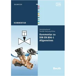 Kommentar zu DIN EN 806-1, Fachbücher von Franz-Josef Heinrichs, Bernd Rickmann, Jürgen Klement, Jakob Köllisch