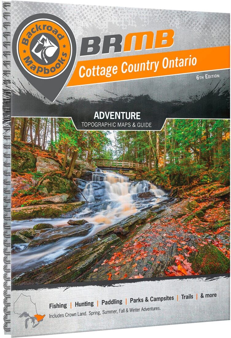 Cottage Country Ontario sur Mapbook   Backroads Mapbooks