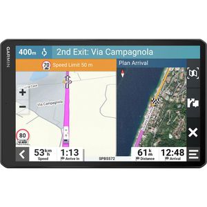 Garmin Navigationsgerät Camper 1095 EU, Südafrika, für Wohnmobil, Bluetooth & WLAN, Display 10 Zoll