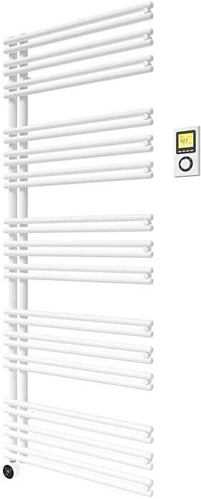 Purmo Figuresse Gate E Elektro-Badheizkörper FHZM011905000N0 BH 1194 mm, BL 500 mm, 400 W, RAL 9016
