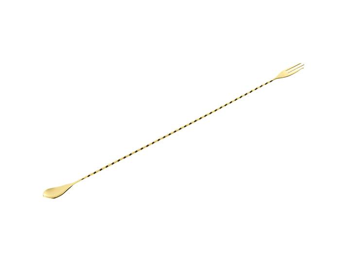 Barlöffel Cocktail goldfarben Chromnickelstahl