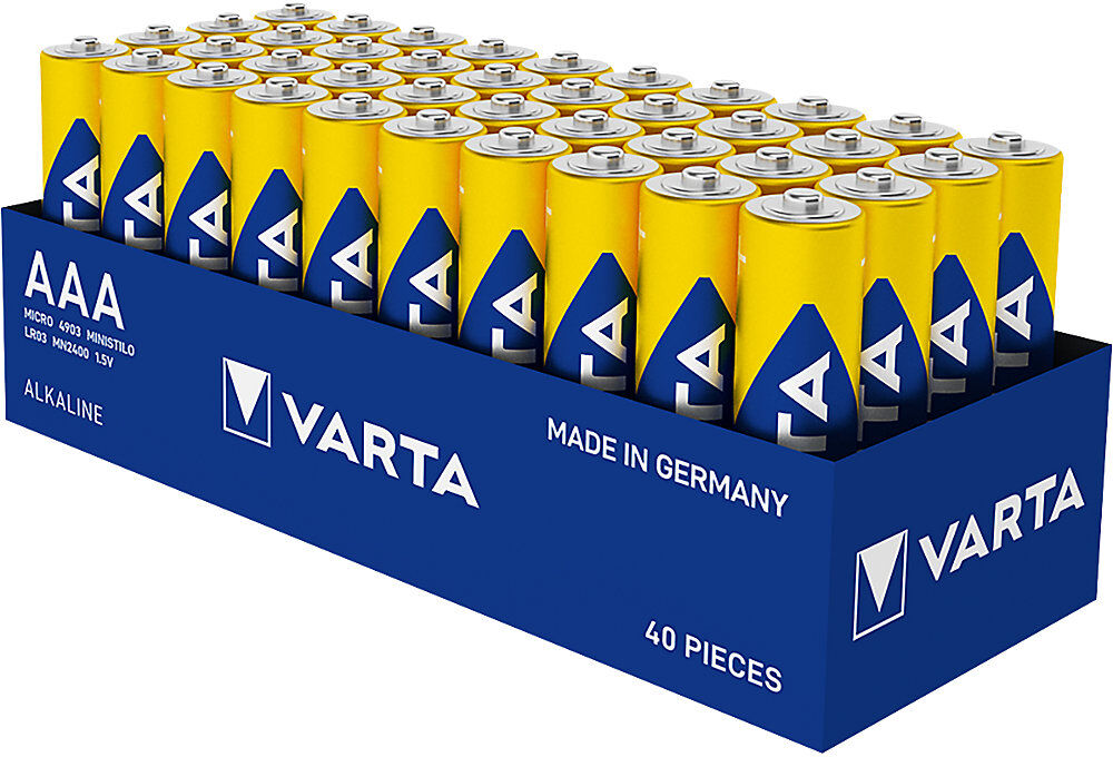LONGLIFE Power Batterie, Baugröße AAA, VE 40 Stk VARTA