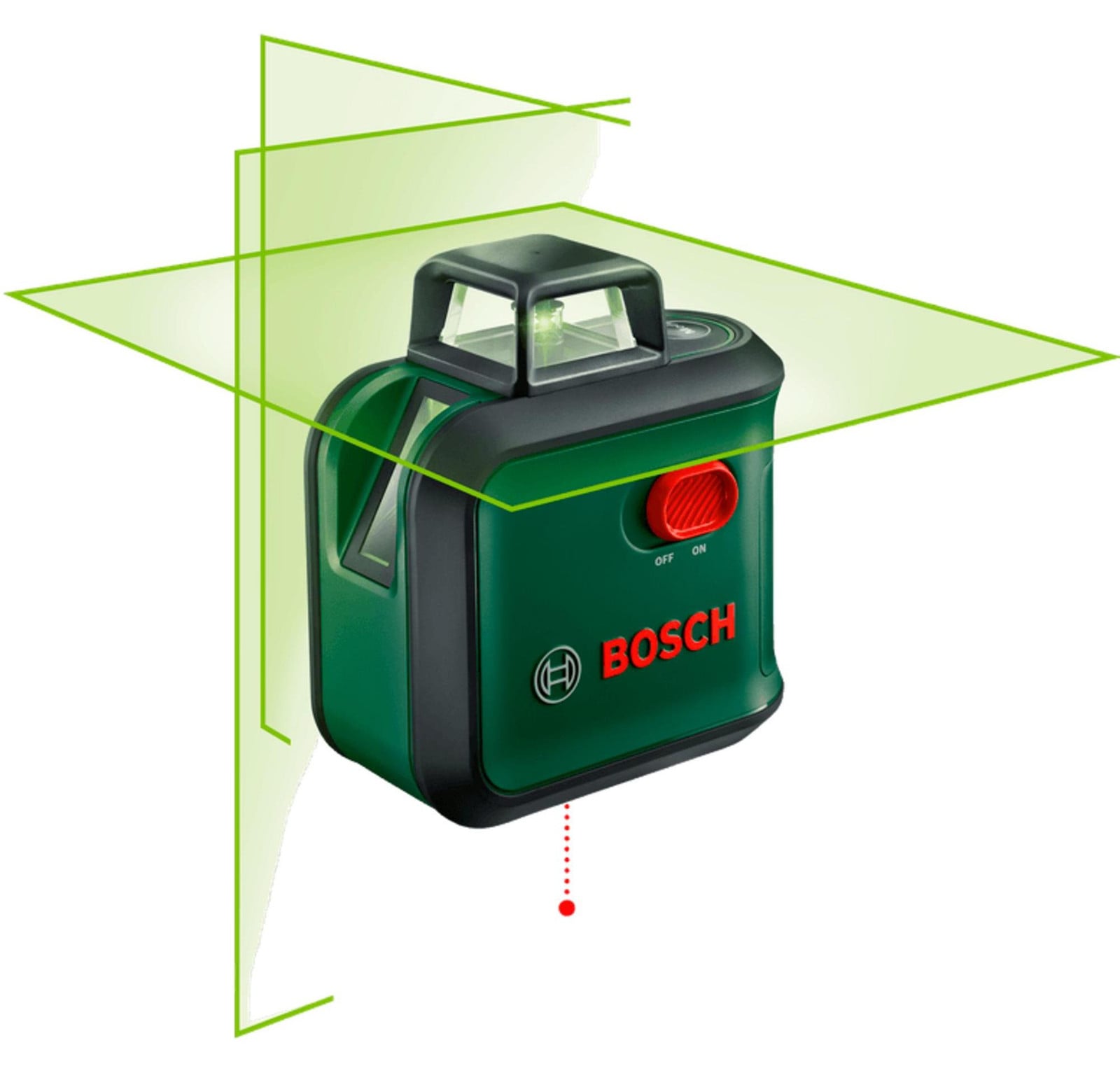 Bosch Home and Garden Kruislijnlaser AdvancedLevel 360 Groen