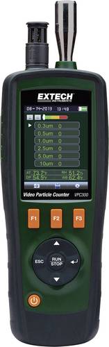Extech Feinstaub-Messgerät VPC300 Luftpartikel, Luftfeuchtigkeit, Temperatur