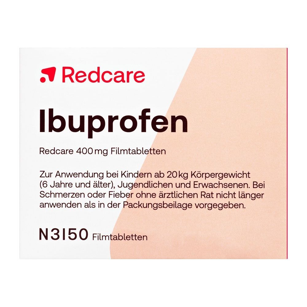 Ibuprofen RedCare 400 mg Filmtabletten 50 St