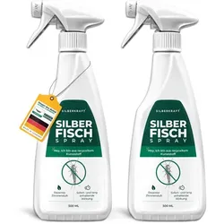 Silberfischspray - Silberfische / Papierfische vertreiben: 2 x 500 ml