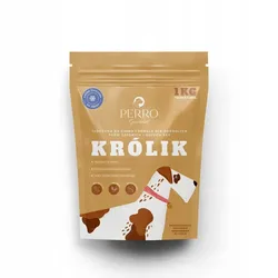 PERRO Gourmet Kaninchen für mittelgroße/große Hunde 1 kg, kaltgepresst