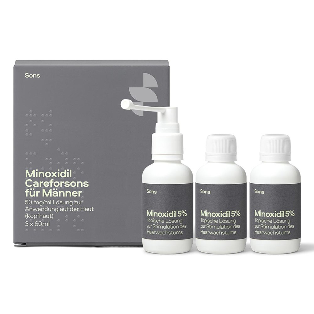 CAREFORSONS IRELAND LIMITED Sons Minoxidil Careforsons Männer 50 Mg/ml Lösung 18442744