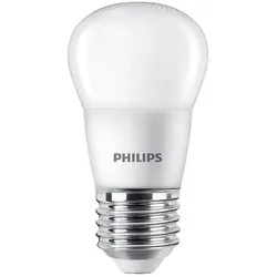 Philips LED Lampe CorePro LEDLuster, P45, E27, 5W, 2700K, matt PH31262300