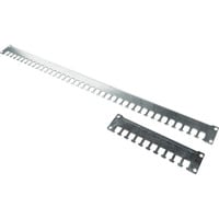 Kabelabfangschiene 19" für Unique & Dynamic, Kabelführung silber, für 1.000mm tiefe Netzwerkschränke der Unique- und Dynamic Serie